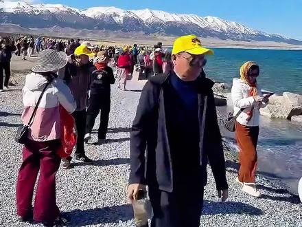 4月27日新疆赛里木湖现状,建议五一要来的提前看看! #新疆 #新疆旅游 #新疆旅游攻略 #赛里木湖 #伊犁