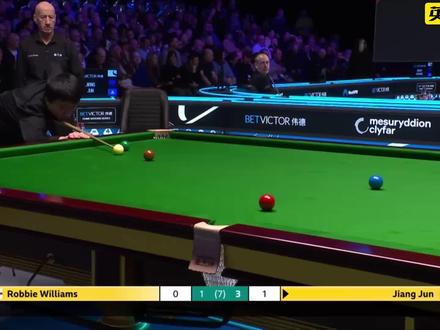 最新比赛,江俊全程稳扎稳打非常细腻的处理,4:1轻取对手晋级八强!#斯诺克 #台球 #威尔士公开赛 #赵心童
