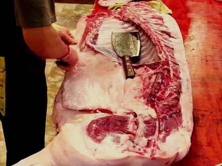 教你认识土猪肉#猪肉分割技巧#猪肉分割视频教程