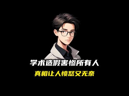 学术造假害惨所有人,真相让人愤怒又无奈 #科普 #涨知识 #奇闻趣事 #学术造假