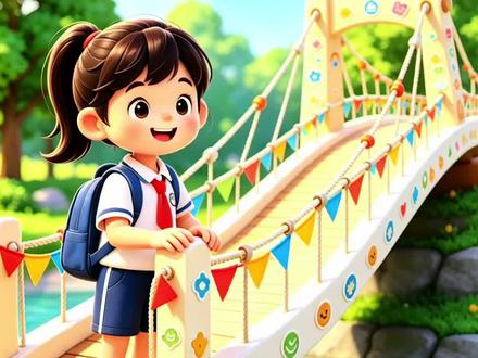 动手能力一流的爸爸 手搓跨海拉索桥 希望祖国早日统一 我们可以开车去台湾玩☺️#木工小达人