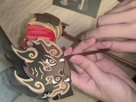 强梁翻花制作#重返未来1999 #手工diy