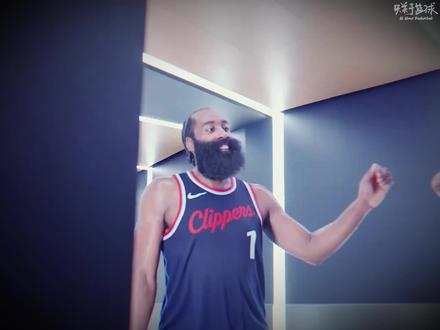 六年的第五支球队,36岁的哈登没有回头的路可走。 #篮球也有温度 #哈登 #快船队 #骑士队 #伦纳德