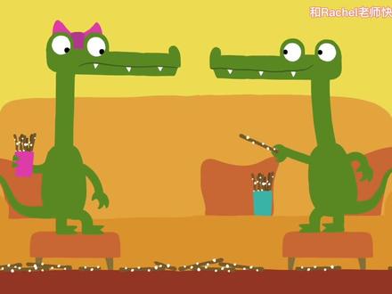 幼儿英语启蒙动物系列|认识鳄鱼🐊CROCODILE|建议家长陪伴孩子一起观看哦|当我们遭遇困境,与家人朋友互相协助,往往能轻松化解难题。♥️#看动画学英语 #育儿 #治愈 #教育 #趣味英语 #学英语 #动画短片