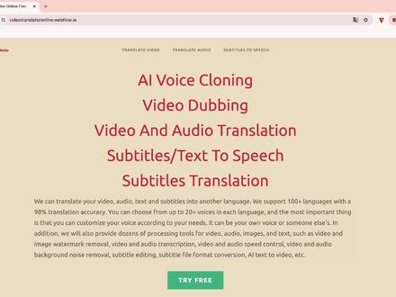 Discord软件下载和注册使用说明 【免费】【在线】声音克隆、视频翻译、视频配音、音频翻译、字幕翻译、字幕转语音、文本转语音、视频和音频转字幕
在线视频翻译:https://www.bilibili.com/video/BV1QU411d7RF/
网站地址: https://videotranslatoronline.webflow.io
邮箱: videotranslatoronline@outlook.com
discord下载链接: https://discord.com/download
discord社区服务器邀请链接: https://discord.gg/z99dYZ59
video translator online 机器人授权链接:
https://discord.com/oauth2/authorize?client_id=1237074014632017971&permissions=0&response_type=code&redirect_uri=http%3A%2F%2Fapi.videotranslatoronline.com%2Fapi%2Fauth%2Fdiscord%2Fredirect&scope=identify+email+bot+applications.commands
#Discord #discord注册 #discord使用 #翻译 #配音