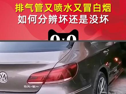 喷多少水?冒多大的白烟才是坏了?#dou是好车 #汽车知识 #天猫养车