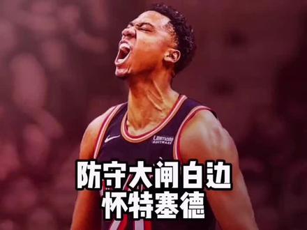 你知道CBA弃将大白边10年的NBA生涯一共拿了多少荣誉和薪水吗?#怀特塞德