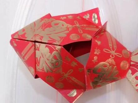 鲤鱼版中秋节灯笼,是否惊呆了?祝大家鲤鱼跃龙门,步步高升,团团圆圆‼️#我要上热门 #手工 #折纸 #中秋