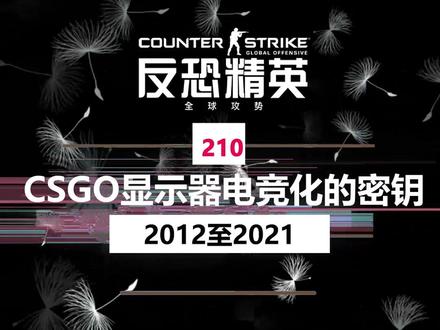 #csgo CSGO显示器电竞化的秘钥