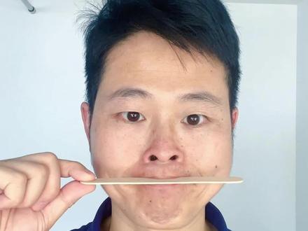 经常口呼吸 要做这个训练#口呼吸 #口呼吸纠正