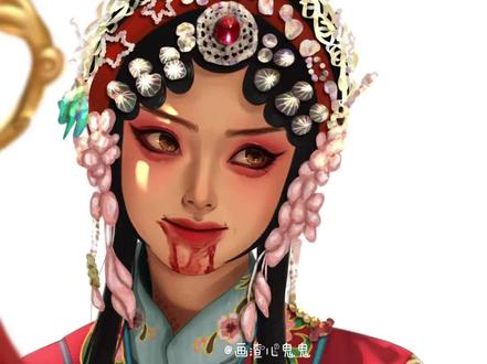 “今我夫妻二人”#procreate绘画 #板绘 #绘画过程 #enemy #夏天妹妹