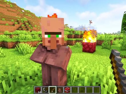 我的世界:版本差异对比,村民:你礼貌吗? #我的世界 #Minecraft #单机游戏