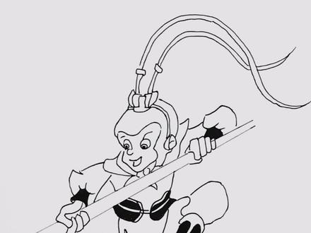 简笔画孙悟空#手绘 #简笔画教程 #六一就是要快乐呀