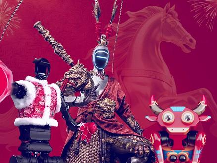 《武BOT》硬控全场!宇树机器人三登春晚,机器人从展示转向应用 #央视马年春晚 #机器人中国功夫夯爆了 #抖音年味新知贺岁 #宇树科技 #春晚机器人