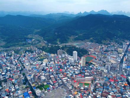 环江县一镜到底#广西河池 #环江 #金城江 #航拍环江 #毛南族