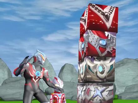 小梦比优斯挑战看能量灯猜奥特曼