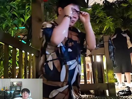 aj参加户外泳池派对!众主播羡慕坏了!#uzi #rng