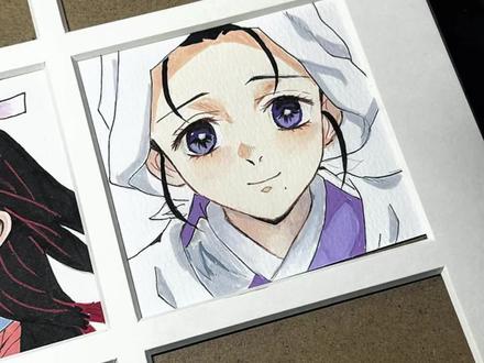 炭妈好美🥺 下期还想看谁#手绘 #鬼灭 #炭治郎#祢豆子