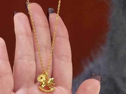 马上有钱】精致碎冰冰高级气质百搭轻奢锁骨链女2109