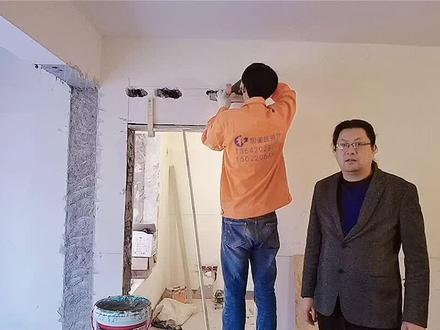 #天津和美居装饰 墙体修缮细节展示#记录装修过程 #施工现场实拍 #施工工艺 @DOU+小助手