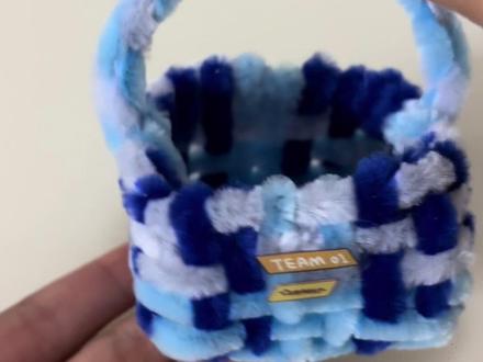 #扭扭棒 #手工 #教程 一起来做个小花篮吧🤗