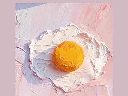 你喜欢荷包蛋吗
#油画棒 #重彩油画棒 #绘画过程