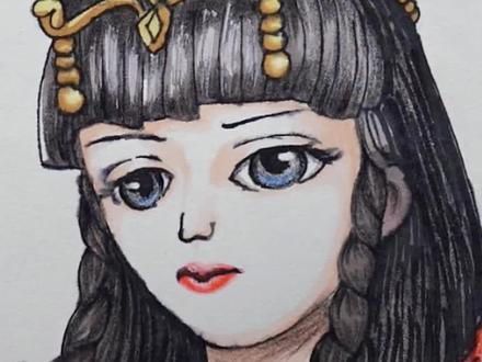 老爸画的叶罗丽VS我画的,我的小红心能超越他吗? #画画 #叶罗丽 #王默 @DOU+小助手