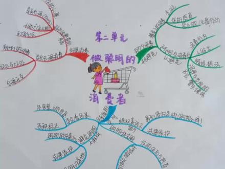 第二单元供参考#思维导图 #手绘思维导图