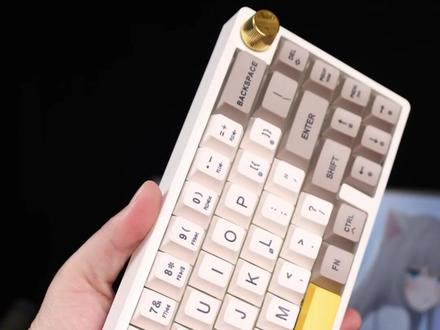 新卷王 —— 199元前行者C65三模机械键盘 !是否值得冲???#客制化键盘 #游戏外设 #机械键盘