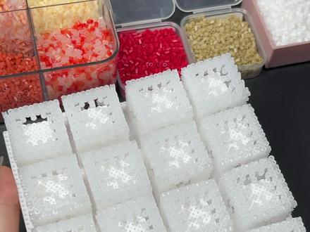 但凡网瘾小一点…… #拼豆 #霉豆腐 #手工 #美食