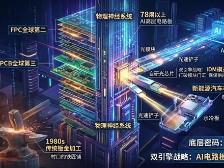 东山精密:打铁起家,狂砸60亿买光芯片!迎来价值重估时刻? #东山精密 #深度解析 #PCB #光模块 #光芯片