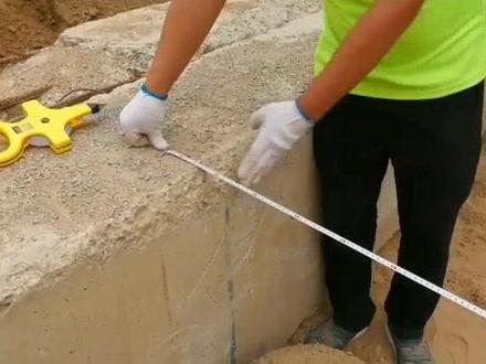 #创作灵感 单桩竖向抗压静载试验,支墩,试桩,基准桩的距离是这样测量的#施工现场实拍 #公路水运试验检测 #单桩竖向抗压静载 #土木工程