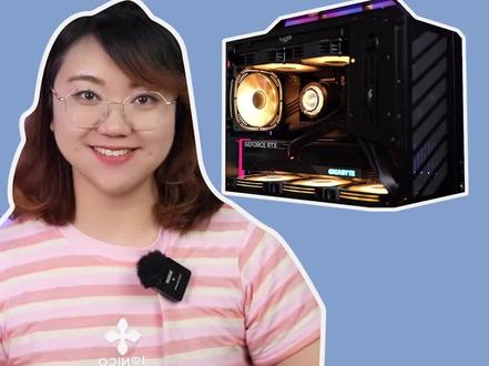 1万的小方糖C+MAX小电脑13600KF+RTX4070 12G显卡,不仅体积小,散热也非常好~#diy电脑 #电脑 #电脑配置