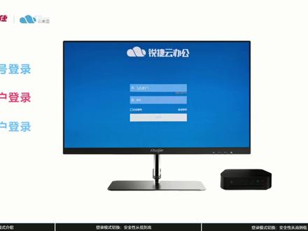 锐捷轻云终端帐号登录部署#科技改变生活