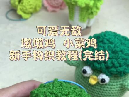 小菜鸡墩墩鸡钩织教程来啦🎉 钩针:2.0
毛线:4股@苏苏姐家官方旗舰店
#毛线钩织 #手工diy #苏苏姐家 #零基础教学 #玩毛线