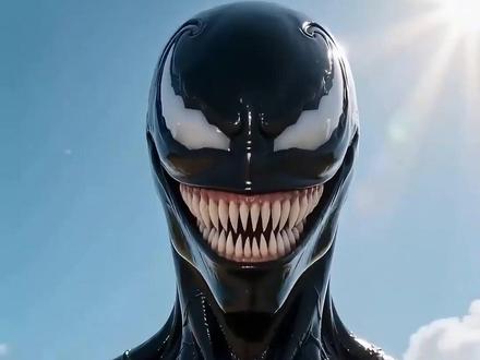 丝滑毒液变身系列 AI制作影视变身特效,还要看什么?#AI创作浪潮计划#AI变身#毒液变身