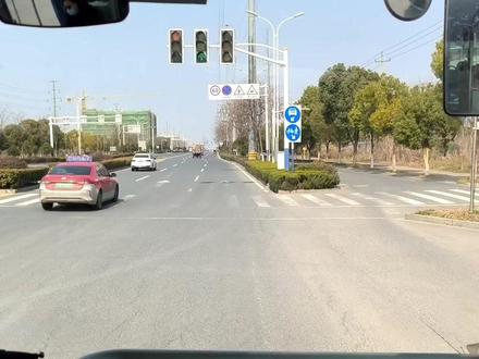 安徽当涂县乘坐203路公交车,返回马鞍山市区 #马鞍山 #当涂 #城市公交 #公交车 #城乡公交 #路上风景