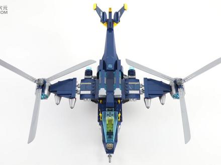 动漫异次元 启蒙积木 警察系列之鱼鹰出动