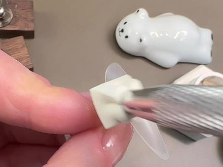 温柔纯欲小白花🫧教程来咯~#春日美甲 #穿戴甲定制 #美甲教程 #美甲分享 #穿戴甲