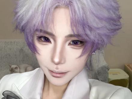 万用成男眼型框架教程 #cos眼妆 #成男眼妆 #眼妆教程 #中性风