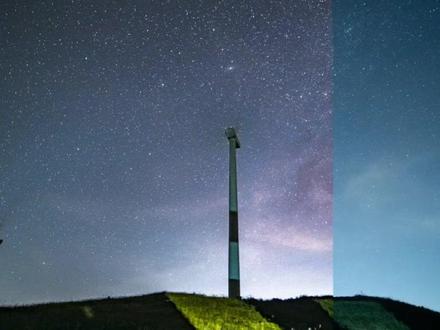 拍星空尽量选择大光圈的镜头,和全画幅机身,效果才更好#星空教程 #延时摄影的魅力 @DOU+小助手