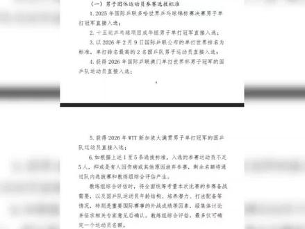 樊振东是否直通伦敦世乒赛引发争议