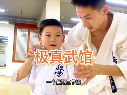 小孩一直想学个防身的技能,今天极真空手道武馆看了一下还不错哦#强身健体保护自己 #少年强则国强