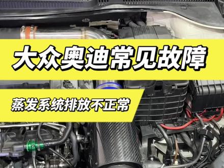 没有故障码就读数据流,搞定!#大众奥迪 #p0441 #蒸发排放系统