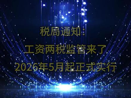 税·局通知,工资两税监管来了,2026年5月起正式实行 财务人员要注意了,公司发薪方式将严格审查,这三种发薪模式已被明确监控,税局怎么查工资以及相关的8个风险点,都整理好了。会计抓紧时间自查#会计 #会计实操 #财务 #个税#两税监管