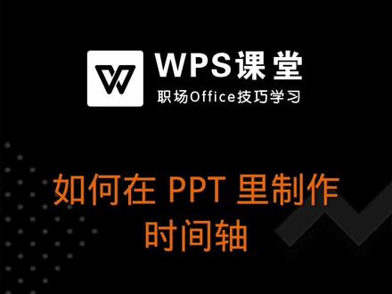 在做汇报演示的时候,通常会用到时间轴。那今天就跟大家分享如何在PPT里制作时间轴的详细步骤。 #PPT教程 #WPS演示 #办公软件