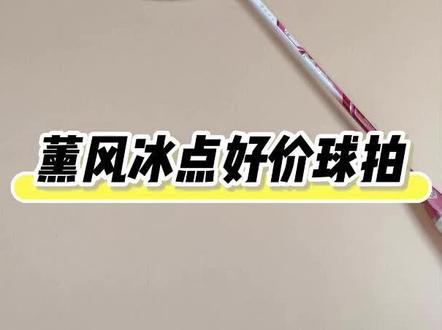 降了降了,薰风的羽毛球拍又降了 #薰风钢铁玫瑰 #薰风羽毛球拍 #薰风修罗二代球拍 #薰风 #羽毛球拍推荐