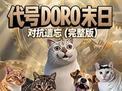 《代号 Doro 末日:对抗遗忘(完整版)》 致敬每一个热爱数字宠物的创作者以及观众!#meme猫咪 #我的刀盾 #ai创作浪潮计划 #ai新春园游会 #Doro