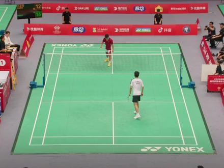 郭景宏vs王正行,棋逢对手 2026深圳林丹杯8进4郭景宏淘汰王正行晋级四强#深圳林丹杯 #深圳林丹杯羽毛球公开赛 #王正行#郭景宏