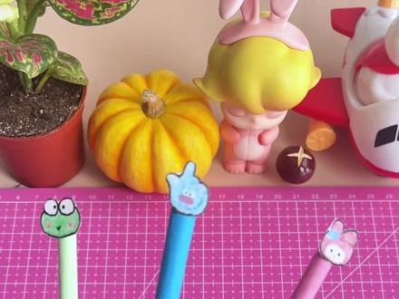 快来和我一起做这个有趣的手指棒玩具吧#可颂#手工 #创意手工 #自制玩具 #手工DIY